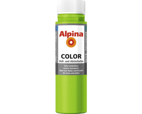 Alpina Color Teinte complète et colorant dans son emballage