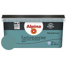 Alpina Wandfarbe Farbrezepte Petrol de Luxe 1 l