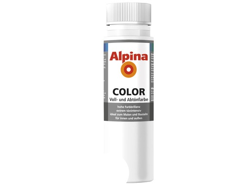 Alpina Voll- und Abtönfarbe weiß 250 ml