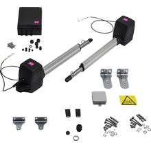 Composants pour un automatisme de portail, accessoires de montage inclus