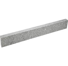 Pierre de bordure en granite gris sciée 100 x 5 x 15 cm-thumb-0