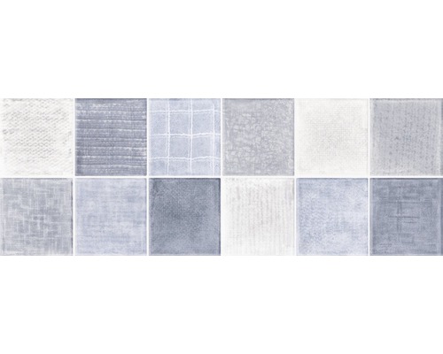 Mosaikfliese mit verschiedenen Oberflächenstrukturen