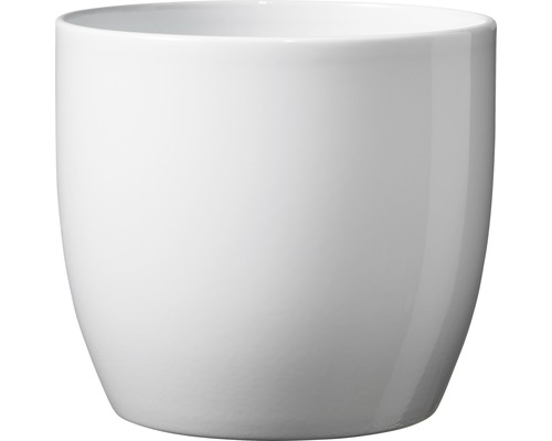 Pot de fleurs Soendgen Basel céramique Ø 27 H 26 cm blanc Pot de fleurs en céramique
