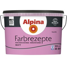 Alpina Wandfarbe Farbrezepte Party Pink 2,5 l-thumb-1