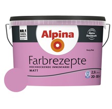 Alpina Wandfarbe Farbrezepte Party Pink 2,5 l-thumb-0