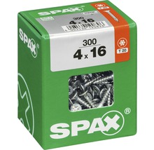 Paquet de 300 vis Spax, taille 4 x 16