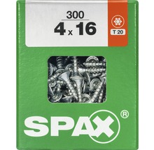 Vis Spax, 4 x 16 mm, 300 pièces