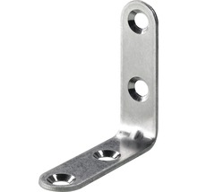 Cornière d'angle 50x50x15 mm, acier inoxydable, 25 pièces