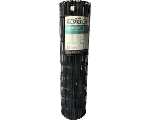 Schweißgitter KAISERTHAL 20 m x 102 cm anthrazit Kaiserthal Drahtgeflecht Zaunrolle, 1.20 Meter Höhe, Maschenweite 100 x 50 Millimeter