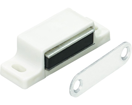 Cliquet magnétique blanc 4-5 kg contre-plaque rigide 50 pces