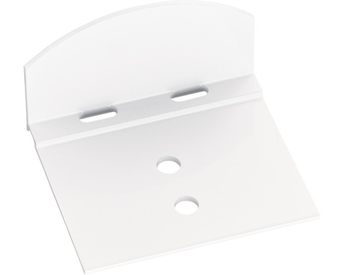 Cornière de finition Gutta 10 mm aluminium blanc 62 x 56 x 35 mm paquet = 2 pces