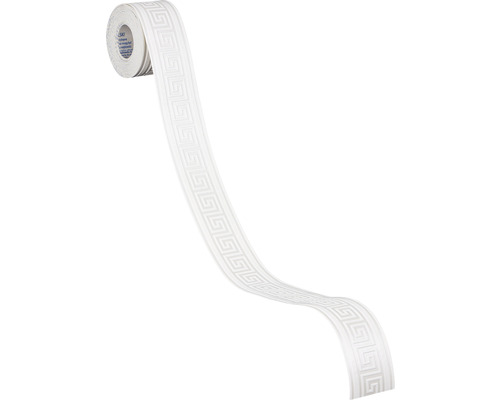 Bordure de papier peint avec motif de méandre