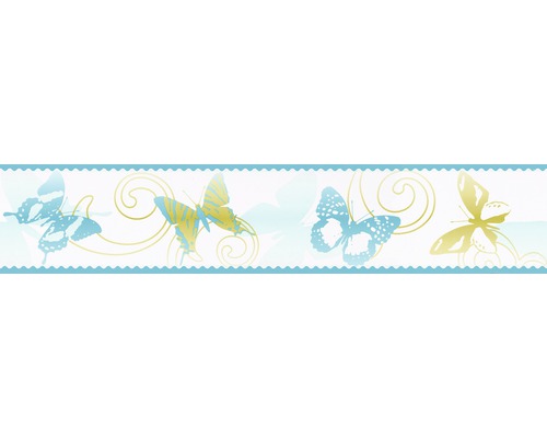 Bordüre 9012-17 selbstklebend Stick Up's Schmetterling blau 5 m x 10,6 cm
