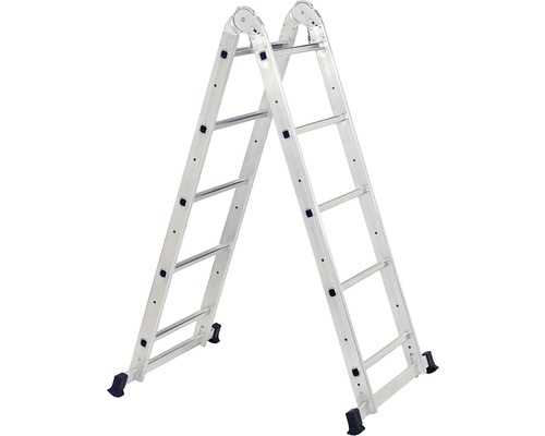 Mehrzweckleiter aus Aluminium im A-Zustand