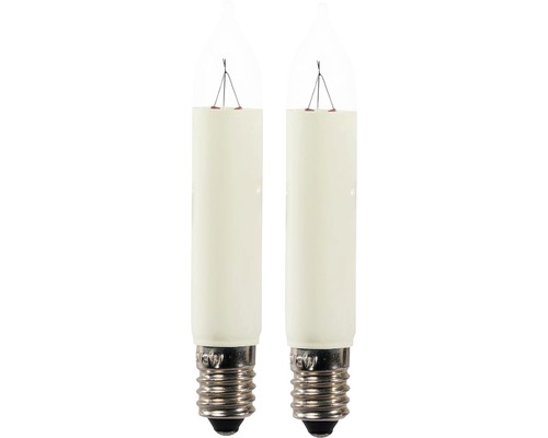 Deux ampoules de bougie E10
