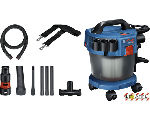 Aspirateur sans fil classe L aspirateur Bosch Professional GAS 18V-10 L y  compris 1 x tuyau (1,6 m) et un ensemble de 3 tuyaux d'aspiration, sans  batterie ni chargeur - HORNBACH Luxembourg