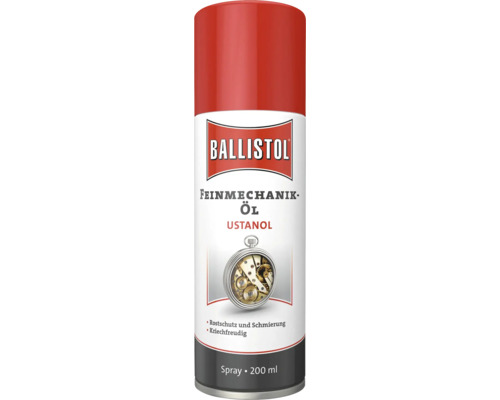 Huile pénétrante spray Ustanol Ballistol 200ml Spray d''huile de mécanique de précision Ballistol Ustanol 200 ml