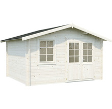Gartenhaus aus Holz mit Fenster und Doppeltür