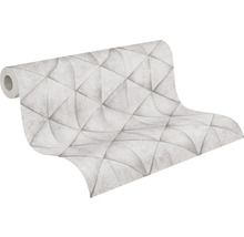 Rouleau de papier peint avec motif géométrique triangulaire