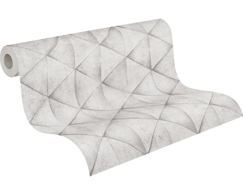Tapetenrolle mit geometrischem Dreieckmuster