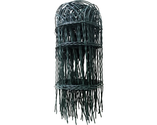 Grillage décoratif KAISERTHAL arceaux 10 m x 40 cm vert Un rouleau de grillage à nœuds en fil de fer