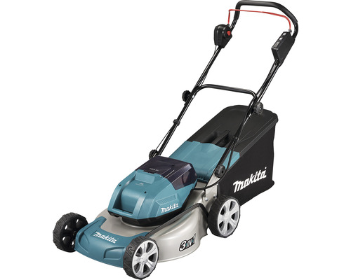 Tondeuse à gazon sans fil Makita avec bac de ramassage