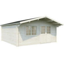 Gartenhaus aus Holz mit Fenster und Doppeltür