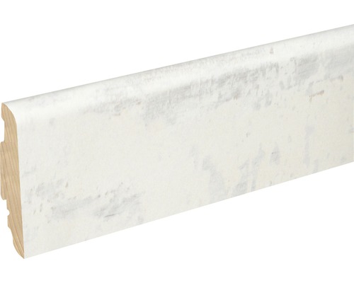 SKANDOR Sockelleiste Havanna glänzend FOFA871 FU60L 19 x 58 x 2400 mm Fußleiste aus Holz