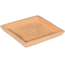 Quadratische Untersetzerplatte aus Terrakotta