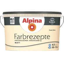Alpina Wandfarbe Farbrezepte Sweet Home 6,5 l