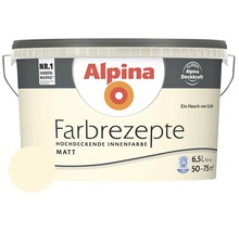 Alpina Wandfarbe Farbrezepte Ein Hauch von Gelb 6,5 l