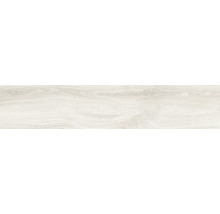 Carrelage pour mur et sol en grès cérame fin Limewood blanco 23,3 x 120 cm-thumb-5