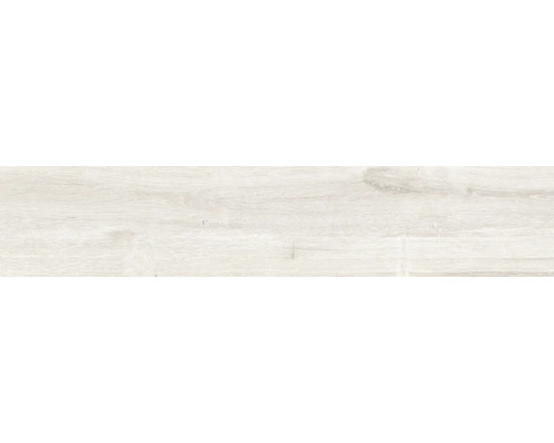 Feinsteinzeug Wand- und Bodenfliese Limewood blanco 23,3 x 120 cm
