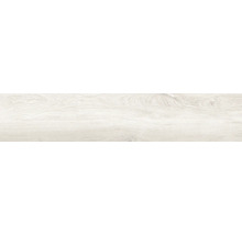 Carrelage pour mur et sol en grès cérame fin Limewood blanco 23,3 x 120 cm-thumb-8