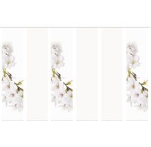 Panneau décoratif avec motif de fleurs de cerisier