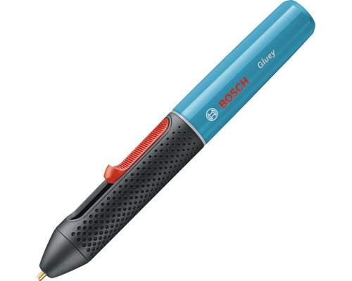 Stylo à colle chaude Gluey lagoon blue avec chargeur USB, 2x piles rechargeables et 20 bâtons de colle Ø 7mm-0