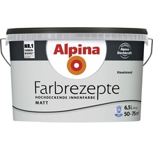 Eimer Alpina Farbrezepte hochdeckende Innenfarbe, Kieselstrand, 6,5 Liter