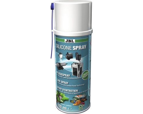 JBL Silikonspray zur Pflege von Aquarien- und Gartenteichtechnik, 400ml