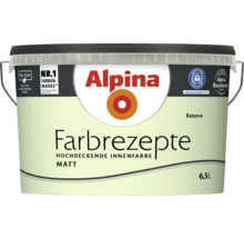 Alpina Wandfarbe Farbrezepte Balance 6,5 l
