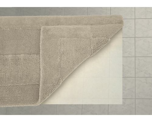 Sous-tapis anti-glisse blanc 70 x 120 cm