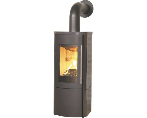 Poêle Hark Lova ECOplus céramique météore-noir 6 kW