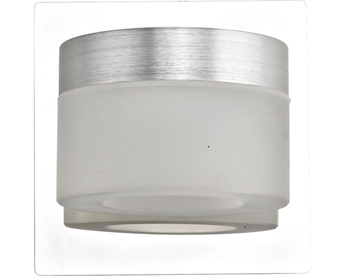 Plafonnier en métal et verre