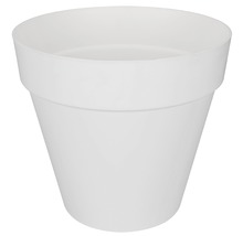 Pot de fleurs en plastique