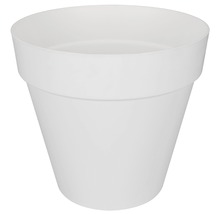 Pot de fleurs en plastique