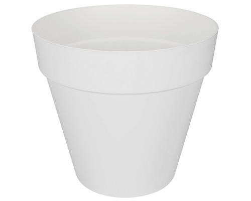 Pot de fleurs en plastique