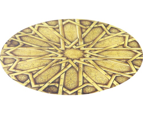 Antirutschsticker mySPOTTI stepon Kreis Ancient Door Dekorative Platte mit Sternmuster