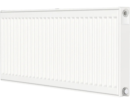 Radiateur à robinetterie ROTHEIGNER type eke (21) - double couche avec un convecteur 6 connexions en bas ou latérales 400 x 1000 mm