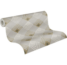 Rouleau de papier peint avec motif géométrique