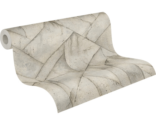 Rouleau de papier peint avec motif de pierre
