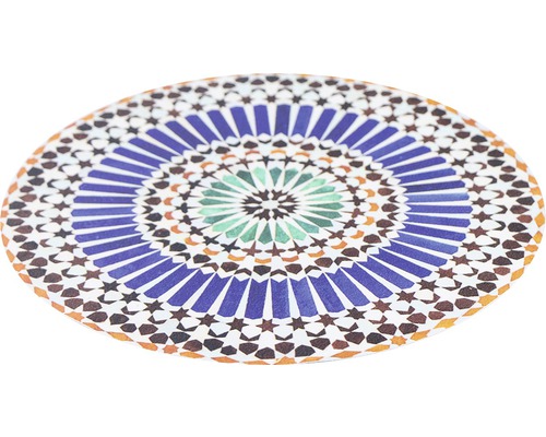Antirutschsticker mySPOTTI stepon Kreis Jill Ø 30 cm Dekorative Tischmatte mit orientalischem Muster